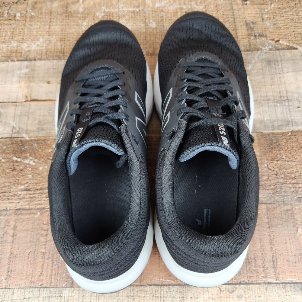 New Balance Men Sz 10.5 Wide 4E Black 520v7 Running Sneaker Comfort Athletic - Picture 6 of 9